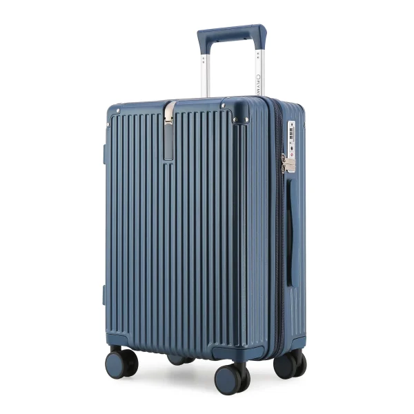 New luggage 20 inch large capacity PC anti drop travel suitcase suitcase suitcase 24 inch password login case wholesale