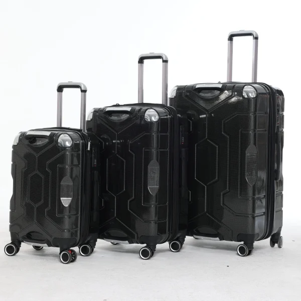 2025 Hot Sale Suitcase ABS PC 20''24''28'' 3 Piece  Lightweight Trolley Case Expandable  for Outdoors Luggage