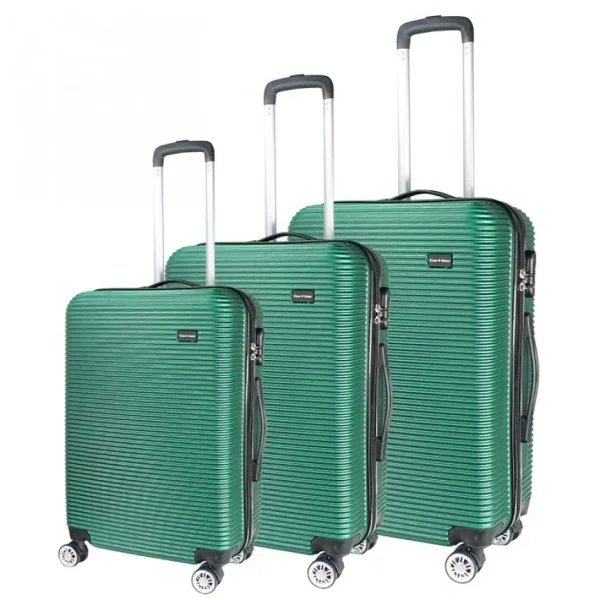 2025 Hot Sale China ABS Luggage Large Suitcase on Wheels 20 24 28 Inches 3Pcs Set Business Travel Suitcases