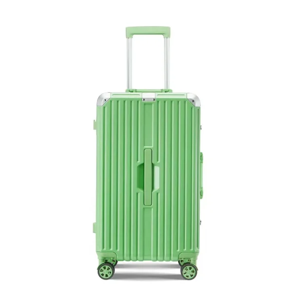 2025 New Style Deep Storage Luggage Strong and Durable Thickened Aluminum Frame Travel Suitcase - Image 2