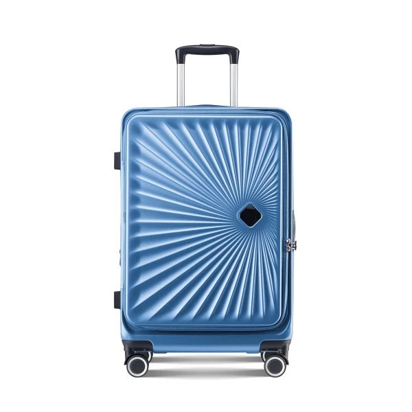 2025 New 28" Suitcase ABS PC Luggage 3 Pcs Set Wholesale Handles with Spinners for Quality Assurance Suitcase Set - Image 5