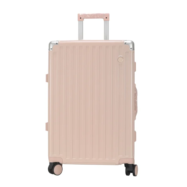 2025 Factory Price Luggage Aluminum Frame Trolley Suitcase Hard Shell Luggage Set Sipnner Wheels for Travel Luggage - Image 6