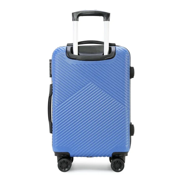 Silent luggage, 20 inch ABS travel suitcase, large capacity student suitcase, universal wheel zipper, luggage compartment - Image 3