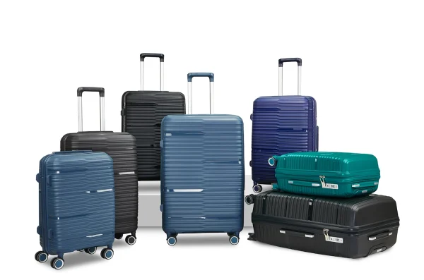 2025 Fashion Design PP Luggage Set OEM ODM Wholesale  3pcs Trolley Bag Unbreakable Good Quality Suitcase Set - Image 5