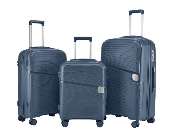 2025 Hot Sale PP Luggage Set High Quality Suitcase Set for Unisex Wholesale Carry-on Trolley Large Capacity Luggage - Image 6