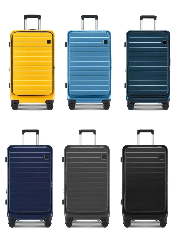 2025 Front Open Luggage Set Manufacturers Wholesale Carry-On Trolley Bag ABS+PC Suitcase Lightweight Luggage - Image 5