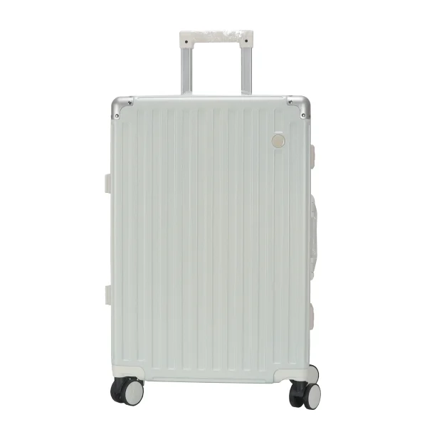 2025 Factory Price Luggage Aluminum Frame Trolley Suitcase Hard Shell Luggage Set Sipnner Wheels for Travel Luggage - Image 5