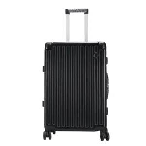 2025 Factory Price Luggage Aluminum Frame Trolley Suitcase Hard Shell Luggage Set Sipnner Wheels for Travel Luggage