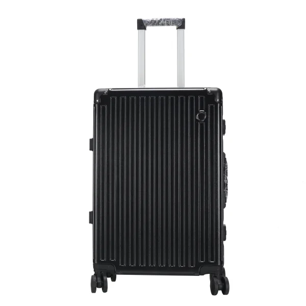 2025 Factory Price Luggage Aluminum Frame Trolley Suitcase Hard Shell Luggage Set Sipnner Wheels for Travel Luggage