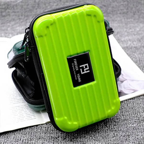 Factory Good Quality 2025 New 7'' Make up Bag Luggage Lightweight Luggage Set for Back to School Season Make up Bag