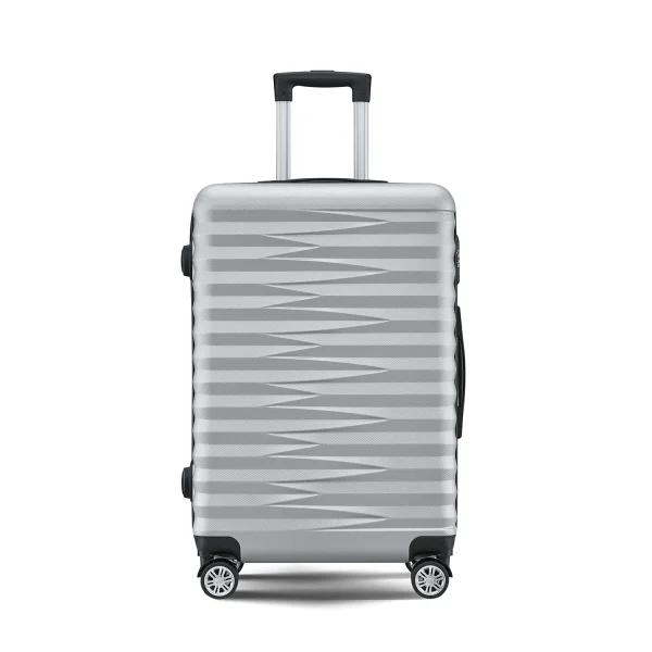 2025 New  ABS Suitcase Customized 4 Pcs Set Pink Large Capacity Trolley Luggage Travel Trolley Bags Luggage - Image 5