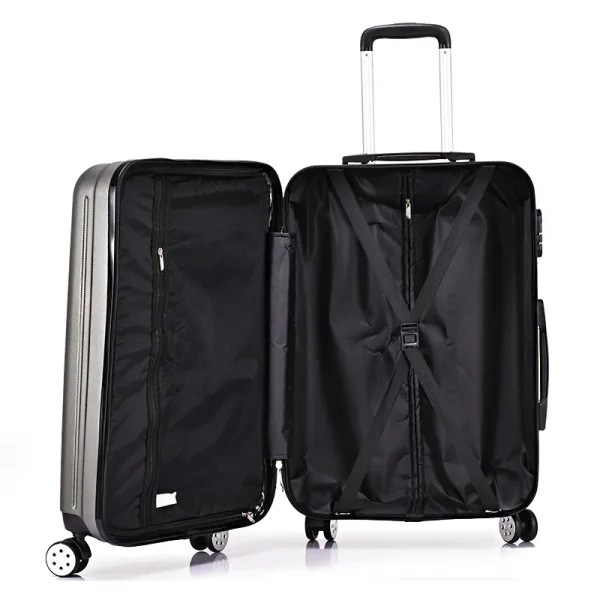 2025 Hot Sale Luggage Oem Odm Popular Carry on Hard Shell Waterproof Abs Travel Suitcase Set With Tsa Lock Luggage - Image 6