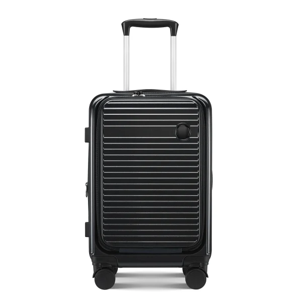 2025 Hot Sale ABS PC Suitcase Custom Trolley Case Spinner Hardshell Lightweight Safety Hand Smart Travel Carry-ons Luggage - Image 6
