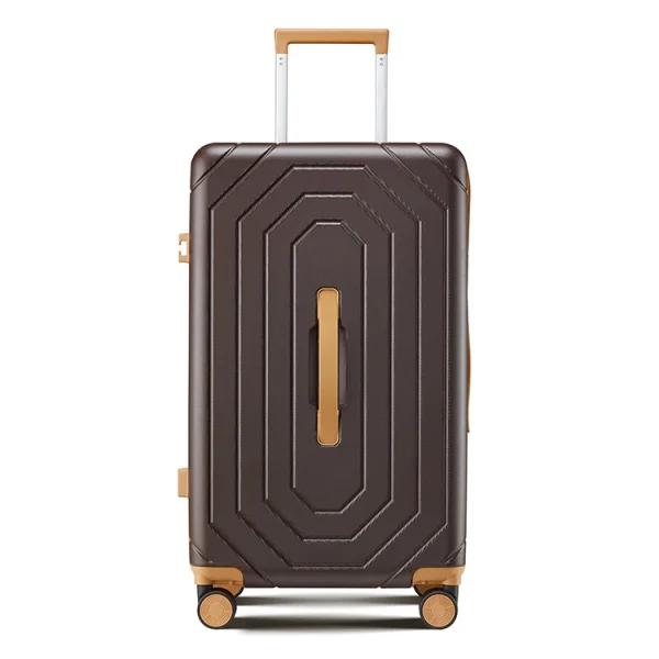 New Business Luggage 20 inch Boarding Trolley Cardan Wheel Password Leather Box 28 inch Travel Box