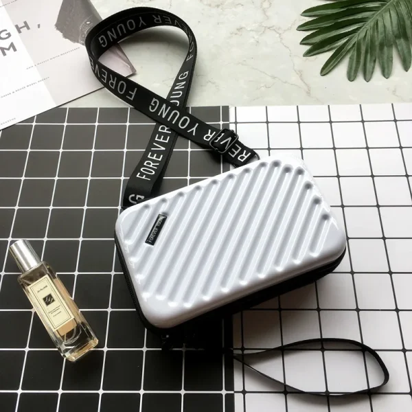 China Wholesale Hard Shell 7 Inch Waterproof Bag Makeup Bag for Luxury Vacations 2025 New Customized Trolley Set - Image 5