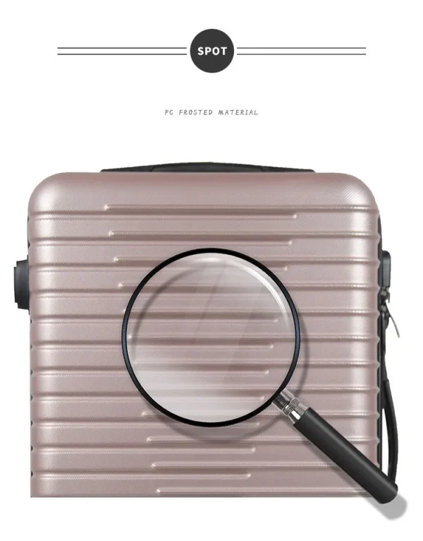 Factory Direct Sale 2025 New 24'' ABS PC Luggage Organized Compartments Luggage for Students & Campus Life Luggage Set - Image 5