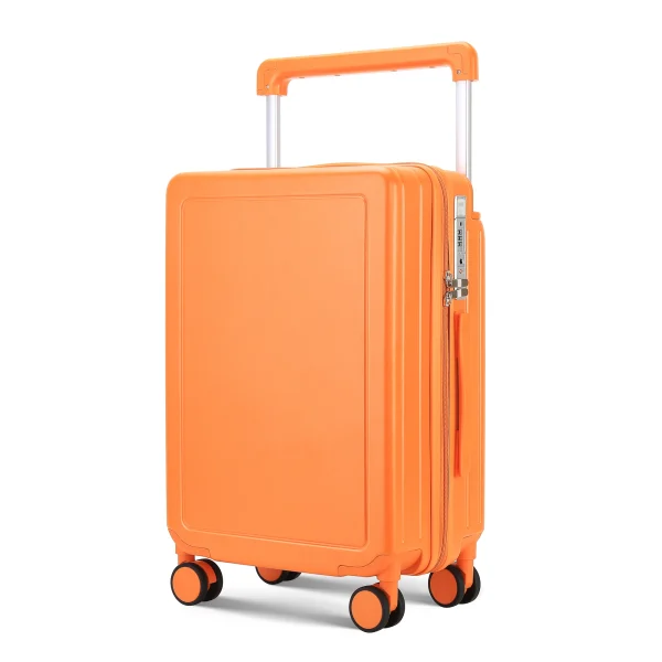 2025 Trend PC Suitcase with Wide Telescopic Handle Custom Logo Carry-on Girls Luggage Sets - Image 2