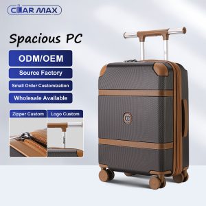 1T Brand Oversize Suitcase with Wide Handle Multi-Functional Premium  PC  Luggage